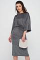 Купить Платье 8119-01 серебристо-черный по оптовой цене - женская одежда FLY