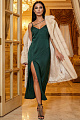 Купить Платье 8215-15 темно-зеленый по оптовой цене - женская одежда FLY